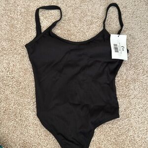 ZYIA black ribbon, one piece swimsuit